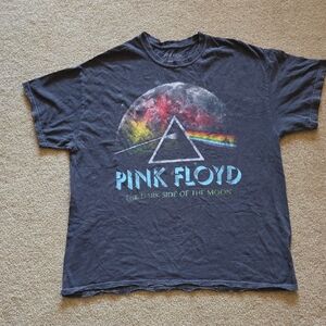 Pink Floyd Black Cotton Apparel The Dark Side of the Moon - One Size Unisex